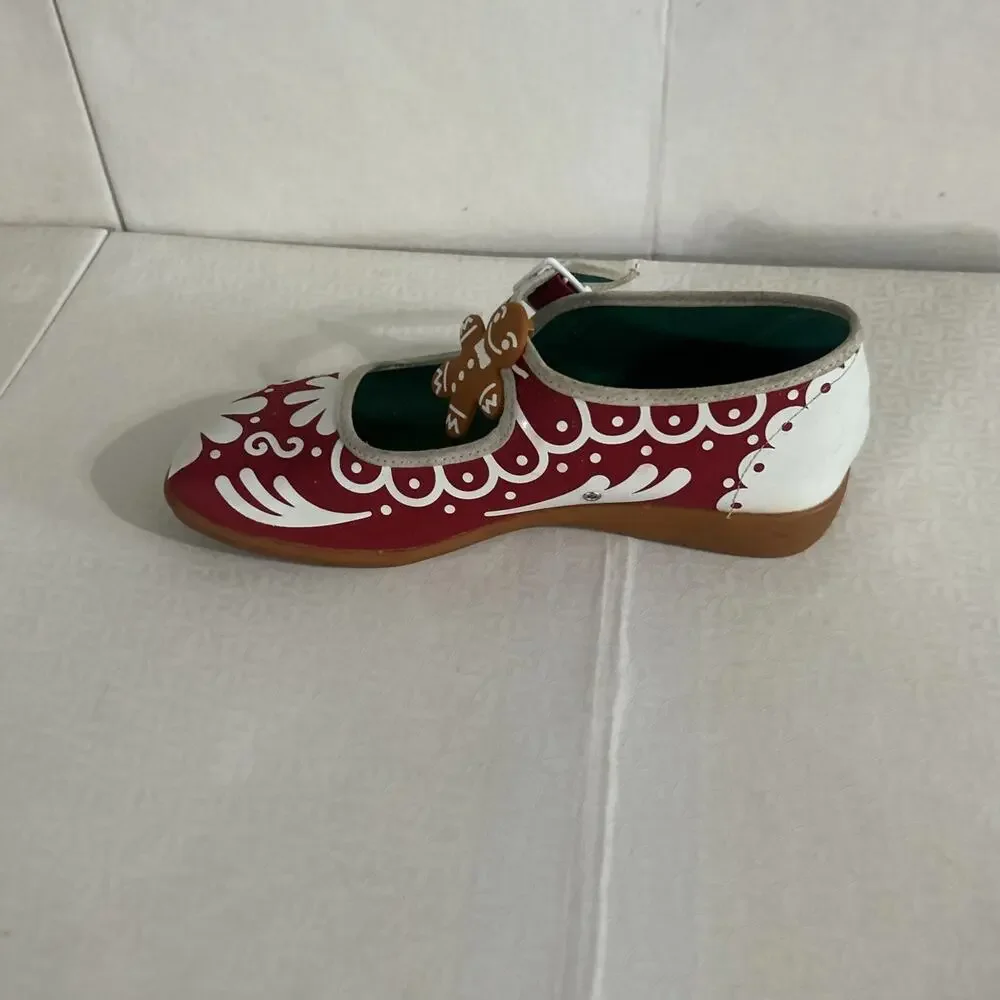 Rare Chocolaticas Ginger Bread Mary Jane flats by Hot Chocolate Design Size 7